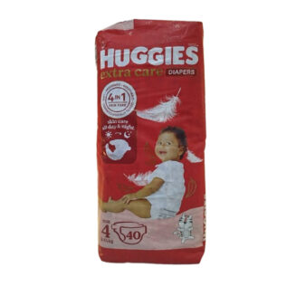 Huggies Diapers Size (4) 8-14 Kgs 40 Diapers