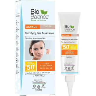 Bio Balance Aknsun Tinted Sunblock Spf50+, 40Ml