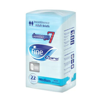 Fine Care Incontinence Unisex Briefs, Medium 75-110 Cm 22 Diaper