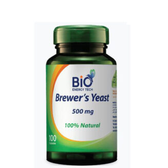 Bio Energy Tech Brewers Yeast 500Mg 100 Capsule