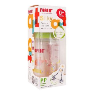 Farlin Feeding Bottle Silky Art 0M+ 140ML Green