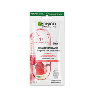 Garnier Hyaluronic Acid Watermelon Face Mask 15G