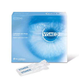 Vismed Lubricant Eye Drops 0.3ML, 20 Ampoules