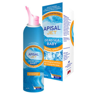 Apisal Nasal Jet Dead Sea Baby Solution 125Ml.
