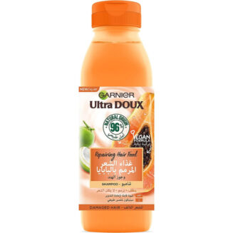 Ultra Doux Repairing Papaya Hair Food Shampoo For Damaged Hair 350ml