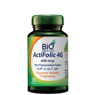 Bio Energy Tech Actifolic 4G 600 Mcg 30Cap