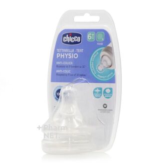 Chicco Physio Teat 6M+ 2Pcs