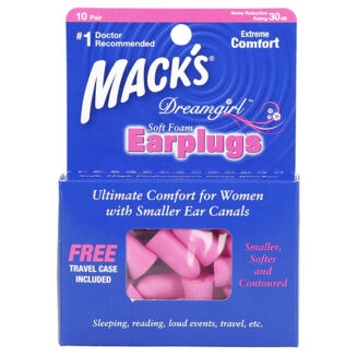 Macks Ear Plug Soft Foam 10 Pair