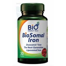 BioSomal Iron 30 capsules